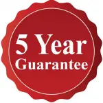 5 Year guarantee
